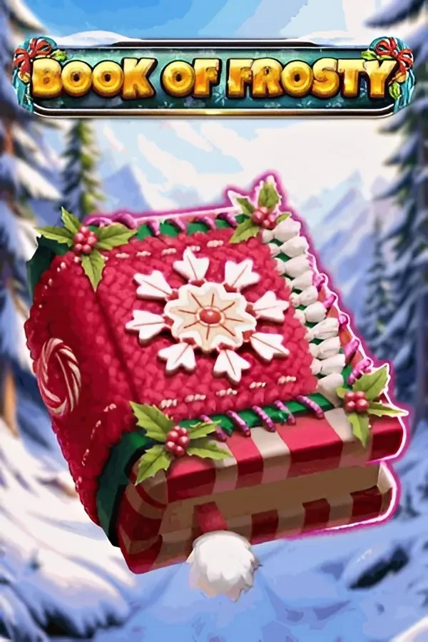 Book of Frosty holiday-themed slot game